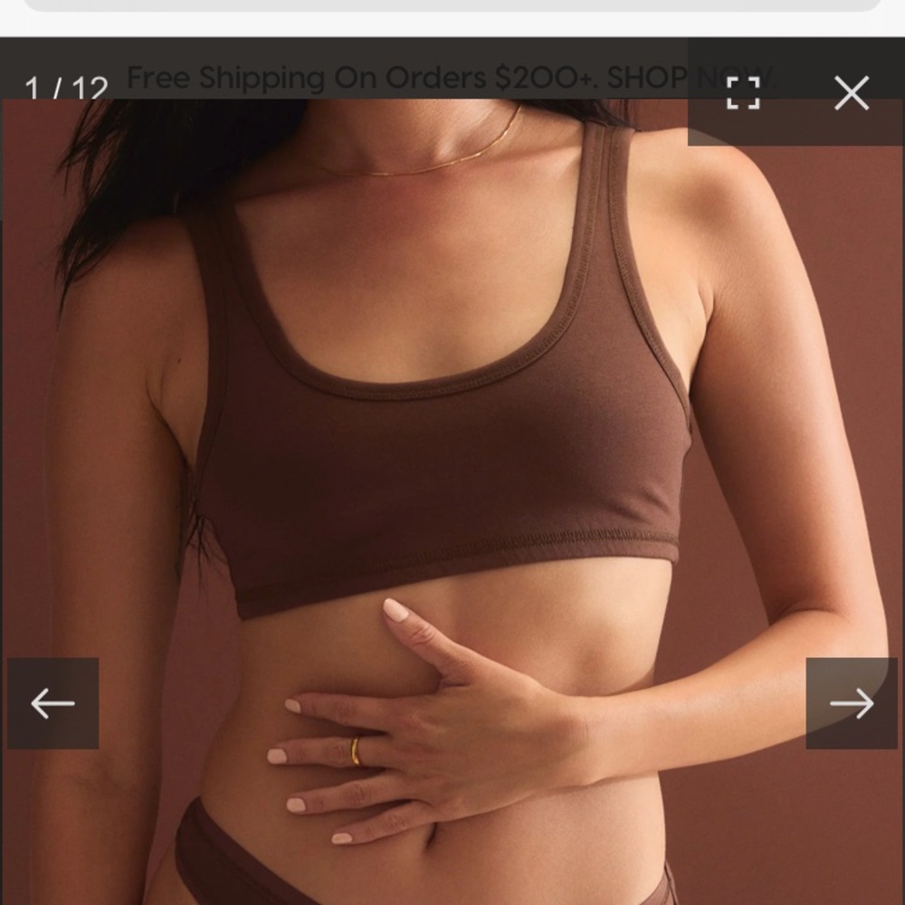 Organic Comfort Scoop Bralette